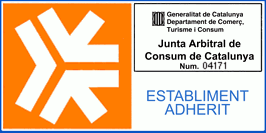 ENTITAT ADHERIDA A LA JUNTA ARBITRAL DE CONSUM DE CATALUNYA